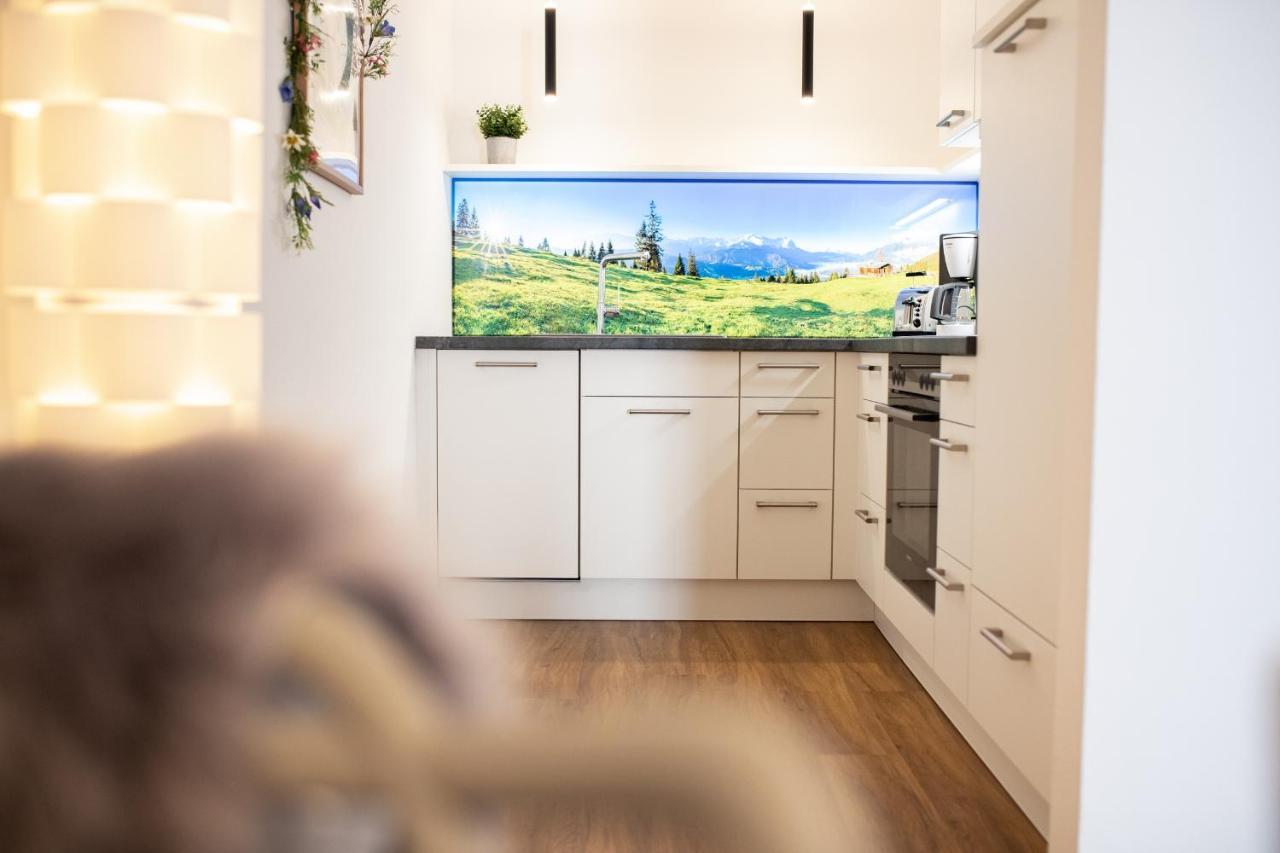 Gluecksgriff Apartment Garmisch-Partenkirchen Bagian luar foto