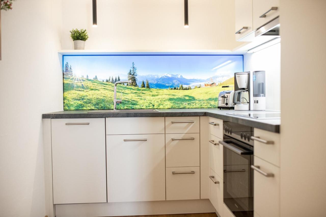 Gluecksgriff Apartment Garmisch-Partenkirchen Bagian luar foto